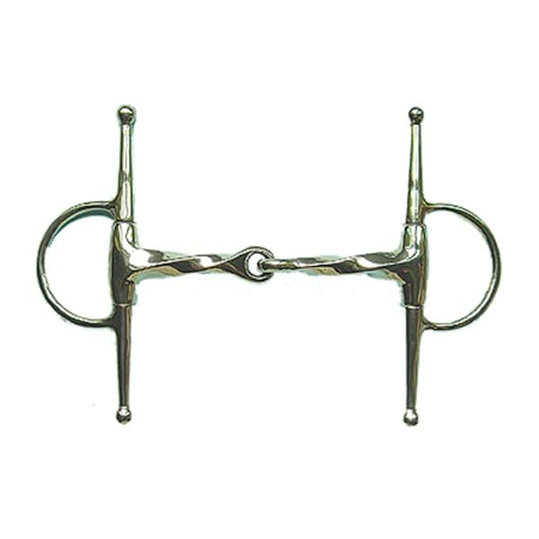 Jacks Imports Stainless Steel Twisted Full Cheek Bit 4-3/4" 20152-4-3/4 - main